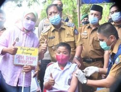 Soppeng Launching Vaksin Merdeka Anak Usia 6-11 Tahun