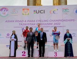 Dubes Fadjroel: Pembalap Sepeda Putri Nomor ITT Juara di Asian Road and Para Cycling Championship di Kota Dushanbe Tajikistan