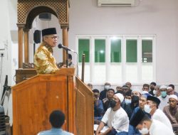Safari Ramadan di Masjid At-Tauhid,  Wali Kota Ajak Masyarakat Syukuri Nikmat Pembangunan