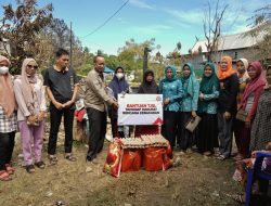 PT Semen Tonasa Gerak Cepat Bantu Warga Korban Kebakaran di Kampung Batiling