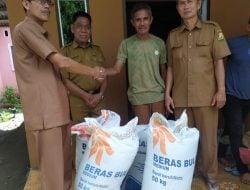 Pasca Banjir dan Longsor, Ketapang-Dinsos Majene Serahkan Bantuan CPPD