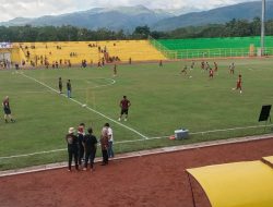Pemain PSM Makassar Official Training di Stadion GBH Parepare