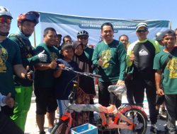 Aksi Sejuta Sepeda Satu Indonesia, Bantu Anak Terdampak Banjir