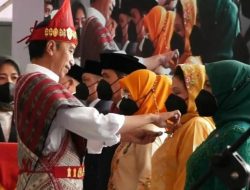 Presiden Jokowi Hadiri Puncak Harganas ke 29, Ruskati Ali Baal dan Hasnah Syam Diganjar Penghargaan