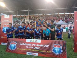 Kalahkan Garuda Mombi, PDAM FC Juara Kapolres Polman Cup