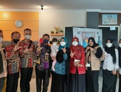 Erna Rasyid Taufan Sambut Tim Kota Sehat Dinkes Lampung Selatan