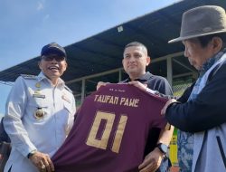 Taufan Pawe Kenakkan Jersey PSM Makassar Bernomor Punggung 01, Ini Harapan Aksa Mahmud￼