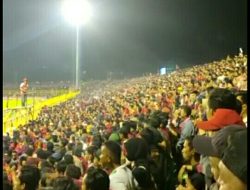 PSM Berlaga di Kandang Sendiri,  Kerinduan Supporter Terobati di Stadion GBH Parepare