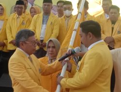 Lantik Pengurus DPD II Golkar Barru, TP Minta Rebut Ketua DPRD