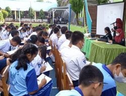 UKM UNM Gelar Penyuluhan Bahaya Narkoba di SMP Frater Parepare 