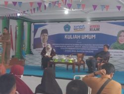Kuliah Umum 416 Maba Stikes BBM, Wabup Arismunandar: Paling Penting Peningkatan Pengetahuan