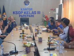 Sambut Harhubnas, KSOP Parepare Gandeng Stakeholder untuk Aksi Bersih Laut dan Pantai
