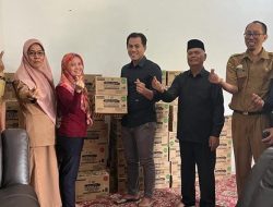 Salurkan 5 Ton Makanan Tambahan, Komitmen Mitra Fakhruddin Turunkan Stunting