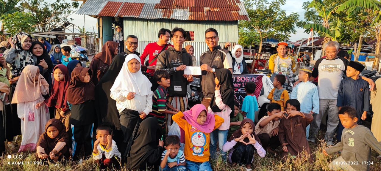 HPCI Makassar Serahkan Bantuan Korban Kebakaran dan Anak Jalanan