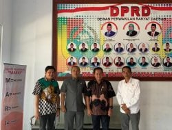 Wakil Ketua dan Komisi III DPRD Parepare Bertandang di Kantor DPRD Majene