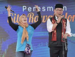 Ridwan Kamil Resmikan Situ Rawa Kalong Hasil Revitalisasi