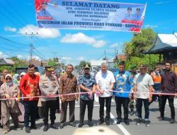 Gubernur Sulsel Resmikan Pembangunan Poros Pinrang-Rappang