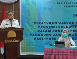Buka Sosialisasi Perda RTRW Provinsi Sulsel, Taufan Pawe: Parepare Andalkan Sektor Jasa