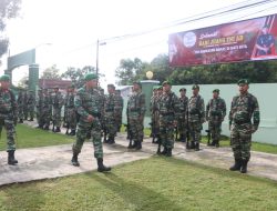 Ratusan Prajurit TNI di Polman Ikuti Upacara Hari Juang TNI AD