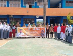 Mardiah Launching Posko Pelajar Andalan Peduli di SMA Negeri 2 Parepare