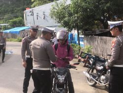 Operasi Keselamatan Marano, Kanit Regident: Tertiblah Berkendara karena Kesadaran