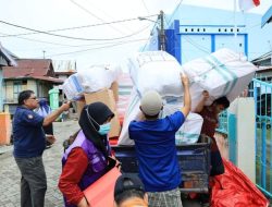 Kurang 24 Jam Pasca Kejadian, Pemkab Pinrang Salurkan Bantuan Bencana Angin Kencang di Desa Lero