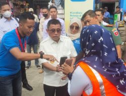 Bupati Andi Syukri Launching E-Parkir Pasar Sentral Majene