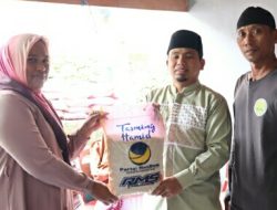Sibolata Berbagi Ratusan Paket Sembako di Bulan Ramadan, “Terima Kasih TSM”