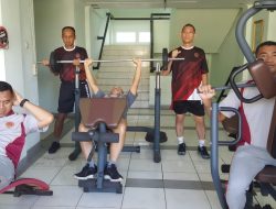 Personel Pusdiklat Bela Negara Badiklat Kemhan Giatkan Fitness