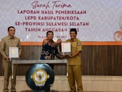 Pemkab Soppeng Raih WTP Sembilan Kali Berturut-turut