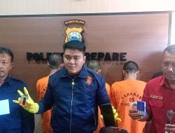 Rumah Anggota polri dan TNI Jadi Sasaran Aksi Pencurian di Parepare