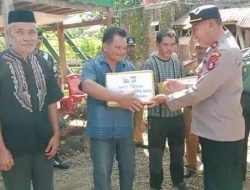 Warga Hidup Pas-pasan, TNI-Polri Bersama Pemkab Pinrang Beri Bantuan di Dusun Bottae