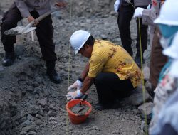 Peletakan Batu Pertama Pembangunan Mako Polres Soppeng