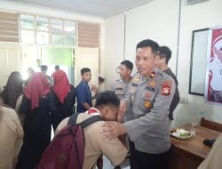 Jumat Curhat di SMAN 1 Parepare, Kapolsek KPN Beri Pesan Moral ke Pelajar