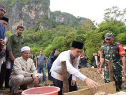 Peletakan Batu Pertama Masjid Riyadhul Jannah, MYL Janji Berikan Bantuan Dana
