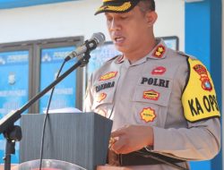 Kapolres Pasangkayu Pimpin Apel Pasukan Operasi Patuh Marano 2023