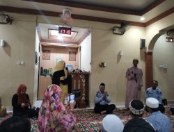 Erna Rasyid Taufan Bawakan Tausiyah di Lapas
