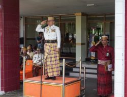 Taufan Pawe Inspektur Upacara Peringatan Hari Lahir Pancasila