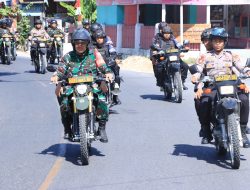 TNI-Polres Majene Gelar Patroli Bersama