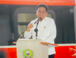 Launching Bus Trans Andalan, Suardi Saleh Minta Disosialisasikan