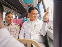 Ketua DPRD Barru Uji Coba Bus Trans Andalan