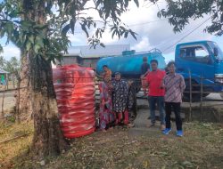 Memasuki Musim Kemarau, PT PLN Indonesia Power Barru POMU Salurkan Air Bersih ke Warga Sekitar Pembangkit