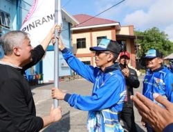 Lepas Kontingen PGRI Pinrang,Bupati Tekankan Jaga Nama Baik Pinrang