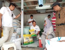 Bulog Parepare Monitoring Ketersediaan Beras SPHP di Pasar Lakessi