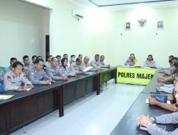 Latpraops, AKBP Toni Sugadri: Polres Majene Berkomitmen Menjaga Proses Demokrasi