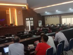 DPRD Barru Raker Bahas Ranperda Pelaksanaan APBD Perubahan 2023