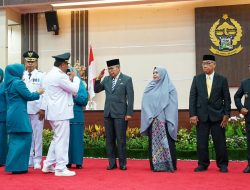 Taufan Pawe dan Pangerang Rahim Hadiri Pelantikan Pj Wali Kota Parepare