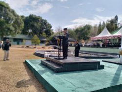 Taufan Pawe Hadiri Upcacara Peringatan HUT ke-78 TNI di Makodim 1405/Parepare