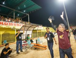 Taufan Pawe Teken MoU PSM Makassar Bermarkas di Stadion GBH Selama Lima Tahun
