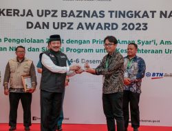 UPZ Semen Tonasa Dapat Penghargaan Predikat Bintang 5 Kategori UPZ Perencanaan Terbaik